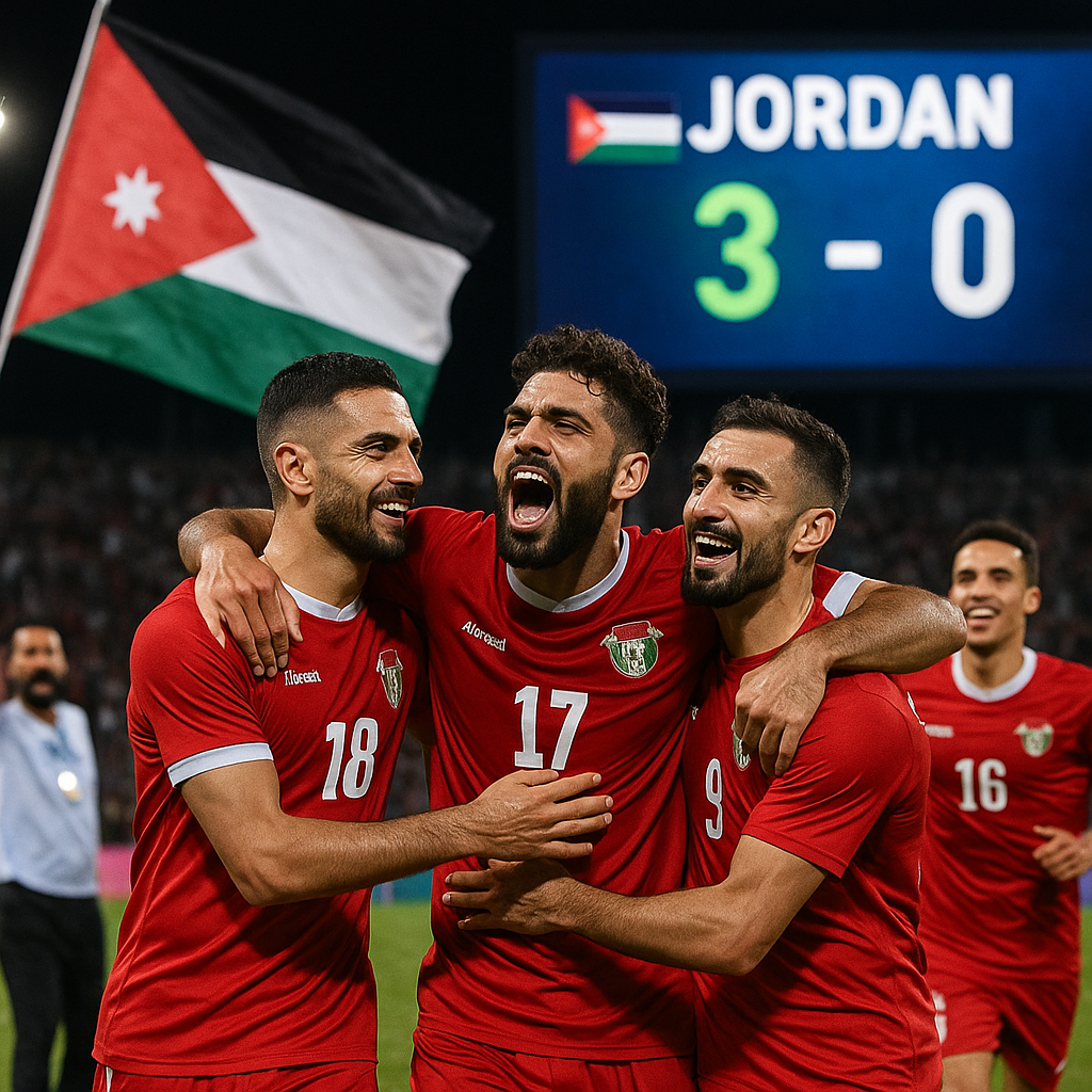 Jordan Lolos Piala Dunia
